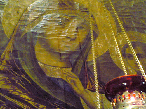 Proplakala ikona Presvete Bogorodice