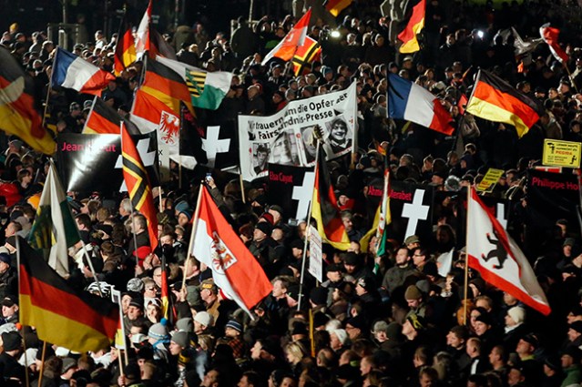 Протест Пегиде у Минхену