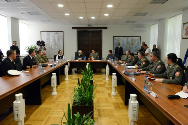 Посета председавајућем војном комитету НАТО-а