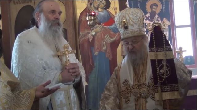 otac Evtimije iz Volosa i Vladika Artemije