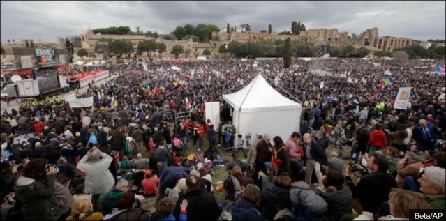 rim protest protiv gej brakova