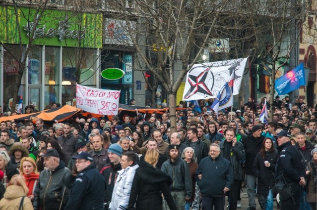 Anti NATO protest u BG