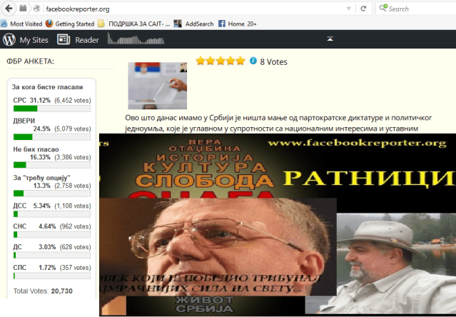 Шешељ Хаг и Избори