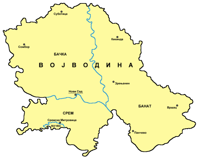 Срем, Банат и Бачка