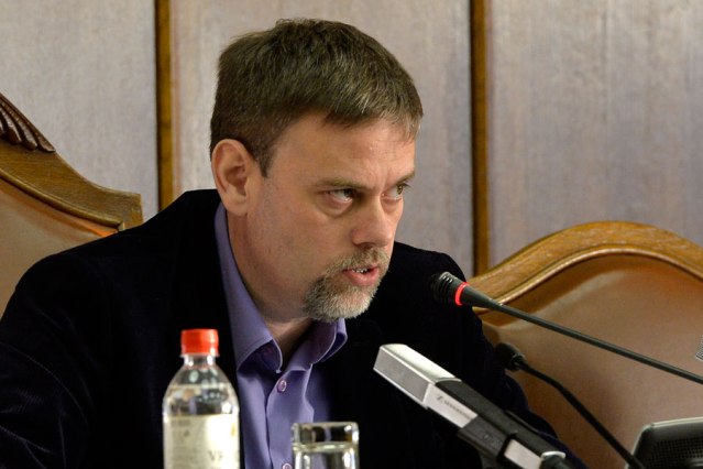 Председник РИК Дејан Ђурђевић на седници РИК-а. ФОТО ТАЊУГ / Зоран Жестић