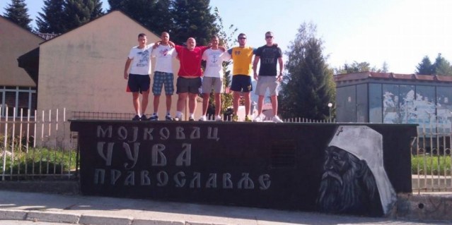 Овај мурал је за црногорску полицију “штетно“ дјеловање најновије “пошасти“ које је осликала “Мојковачка омладина“