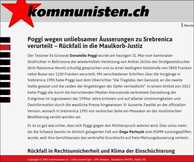 (mh/31.05.2016) http://www.kommunisten.ch