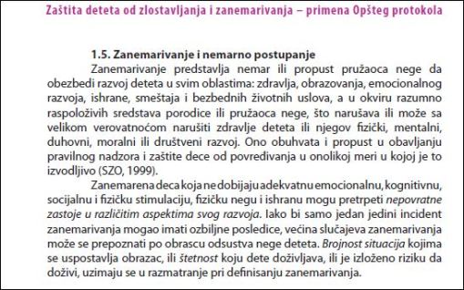 zanemarivanje deteta1