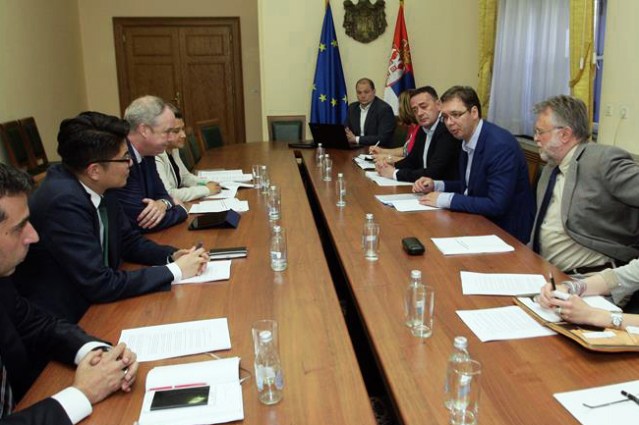 Вучић са представницима Светске банке и ММФ