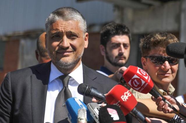 Чедомир Јовановић у .Сребреници 11.7.2016. фото: ANADOLIJA