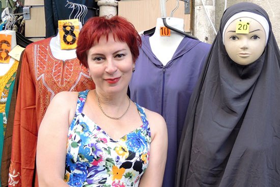 Дарја Асламова у арапском кварту Марсеја (Фото: Дарја Асламова)