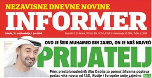 Ко су Информеру најбољи пријатељи?