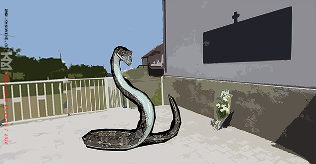 "Пошта за Старо Грацко" / Илустрација: КМ Новине / 2016