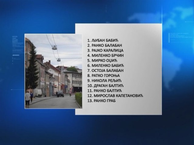 Нови Град: Оптужнице фото: РТРС