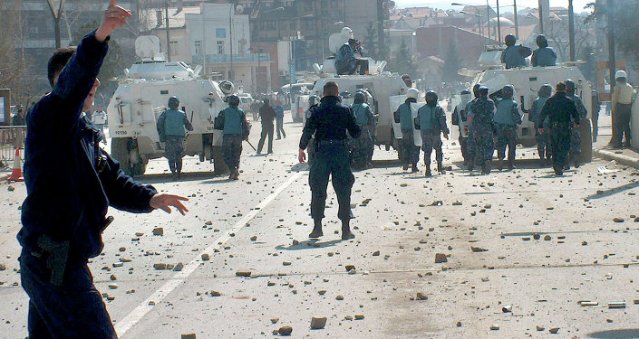 Један од сукоба на главном мосту
