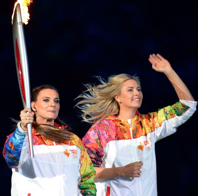 Јелена Исинбајева и Марија Шарапова