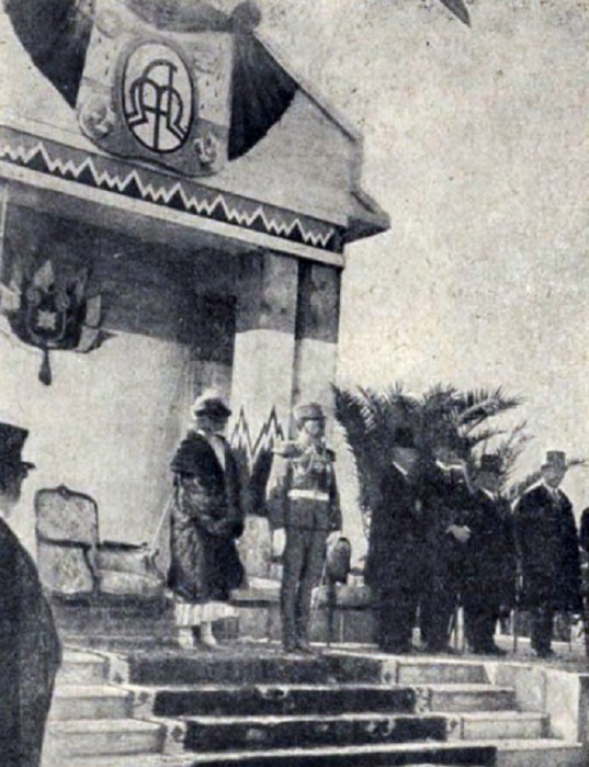 Краљ Александар и краљица Марија у Сплиту