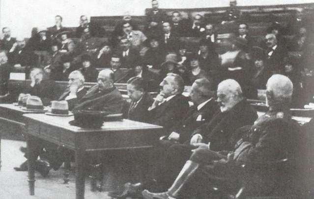 Суђење политичком и војном врху Грчке због катастрофалног пораза од Турске у Малој Азији 1922.