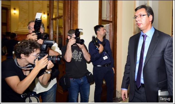 Александар Вучић после формирања Владе Србије