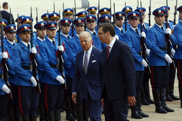 Џозеф Бајден и Александар Вучић