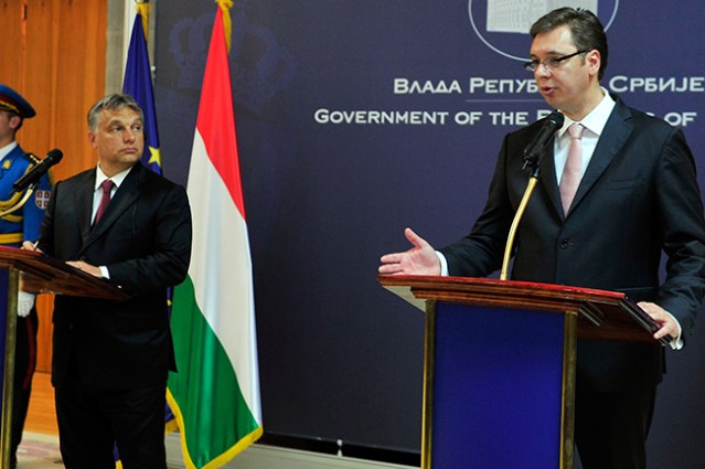 Виктор Орбан и Александар Вучић