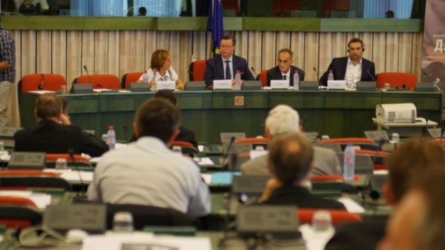 Са пројекције документарног филма „Дјеца“ у Европском парламенту у Стразбуру