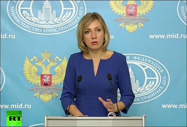 Официальный представитель МИД России Мария Захарова