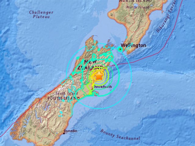 Земљотрес од 7.4 Рихтера погодио Нови Зеланд, Фото: Screenshot