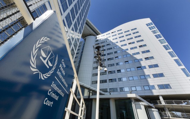 THE HAGUE, NETHERLANDS - JULY 23: View of the International Criminal Court as Dutch prosecuters consider a war crimes investigation of the Malaysia Airlines crash July 23, 2014 in The Hague, The Netherlands. Malaysia Airlines flight MH17 was travelling from Amsterdam to Kuala Lumpur when it crashed killing all 298 on board including 80 children. The aircraft was allegedly shot down by a missile and investigations continue over the perpetrators of the attack.