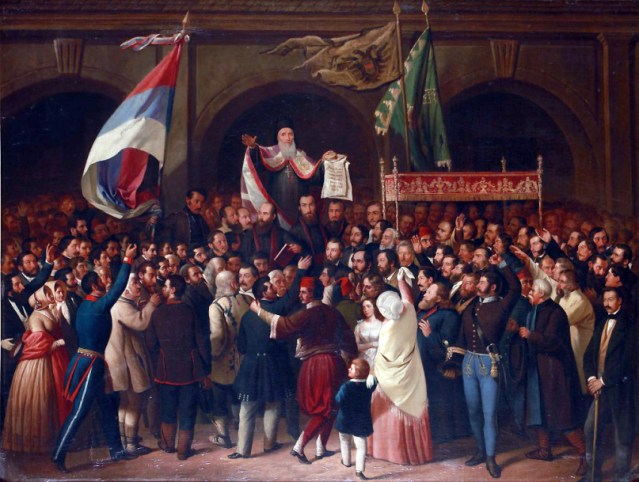 Мајска скупштина 1848. г, рад Павла Симића