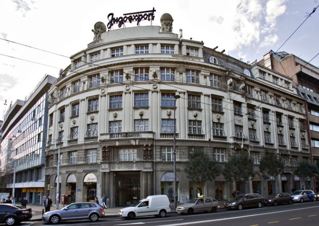 Beograd ; Trg Republike ; Jugoeksport ; zgrada 27.09.2010. Snimio:Dragan Jevremovich