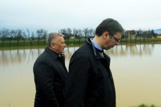 Велимир Илић са Александром Вучићем