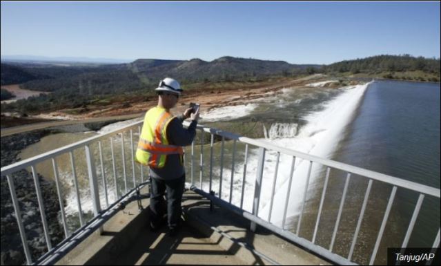 Брана је изграђена 1968. године: Хидроелектрана "Оровил" има капацитет од 819 мегавата