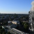 Fire at Lancaster West Estate in London
